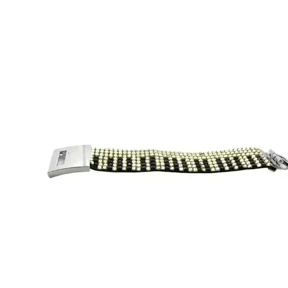 Keyboard Crystal Bracelet 2 inches wide and 7 inches long. - Picture 1 of 3